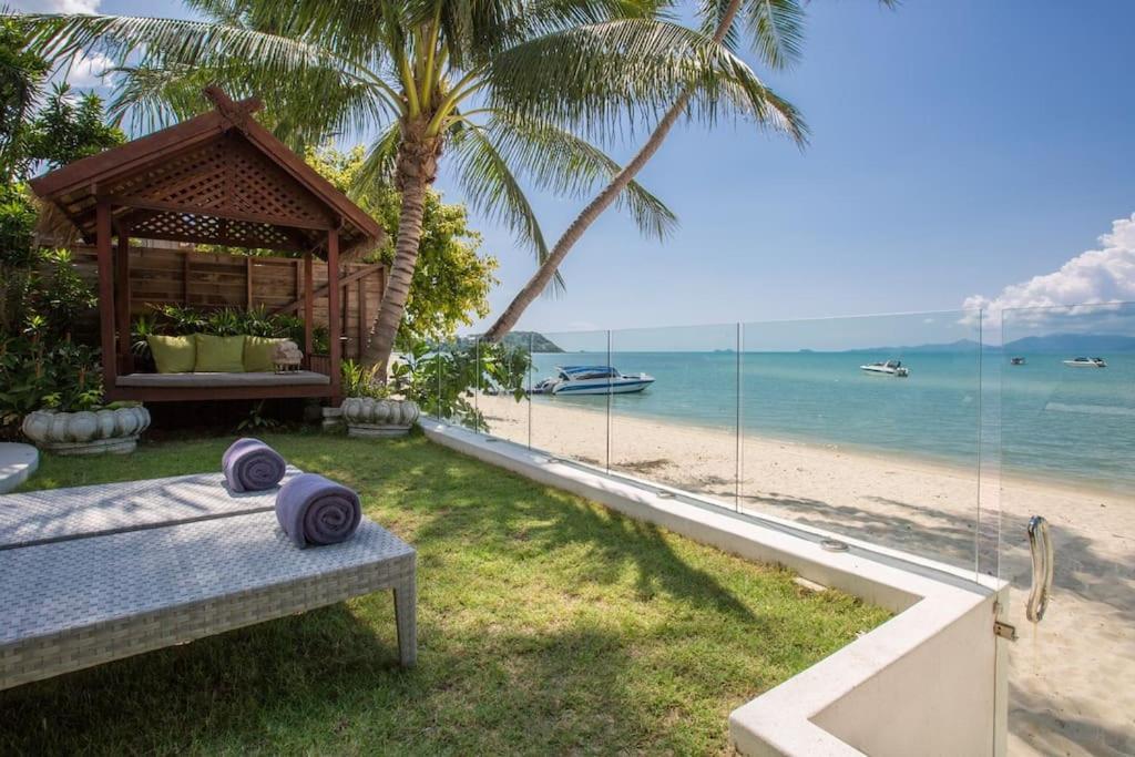Beachfront Villa Charmant With Private Pool Koh Samui Zewnętrze zdjęcie