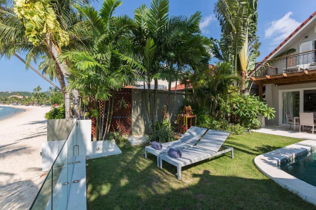 Beachfront Villa Charmant With Private Pool Koh Samui Zewnętrze zdjęcie